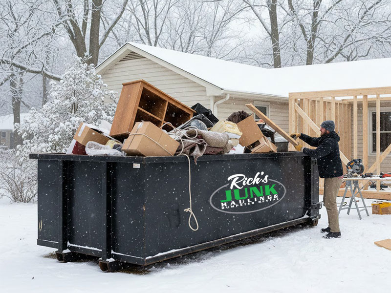 Winter Home Projects & Junk Removal