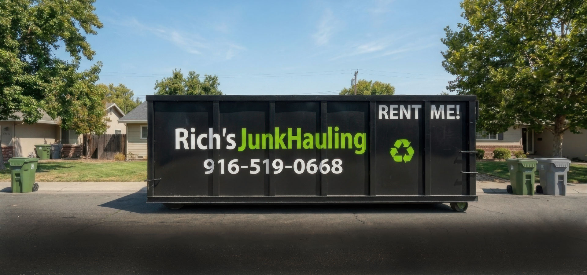Sacramento Junk Hauling and Dumpster Rental